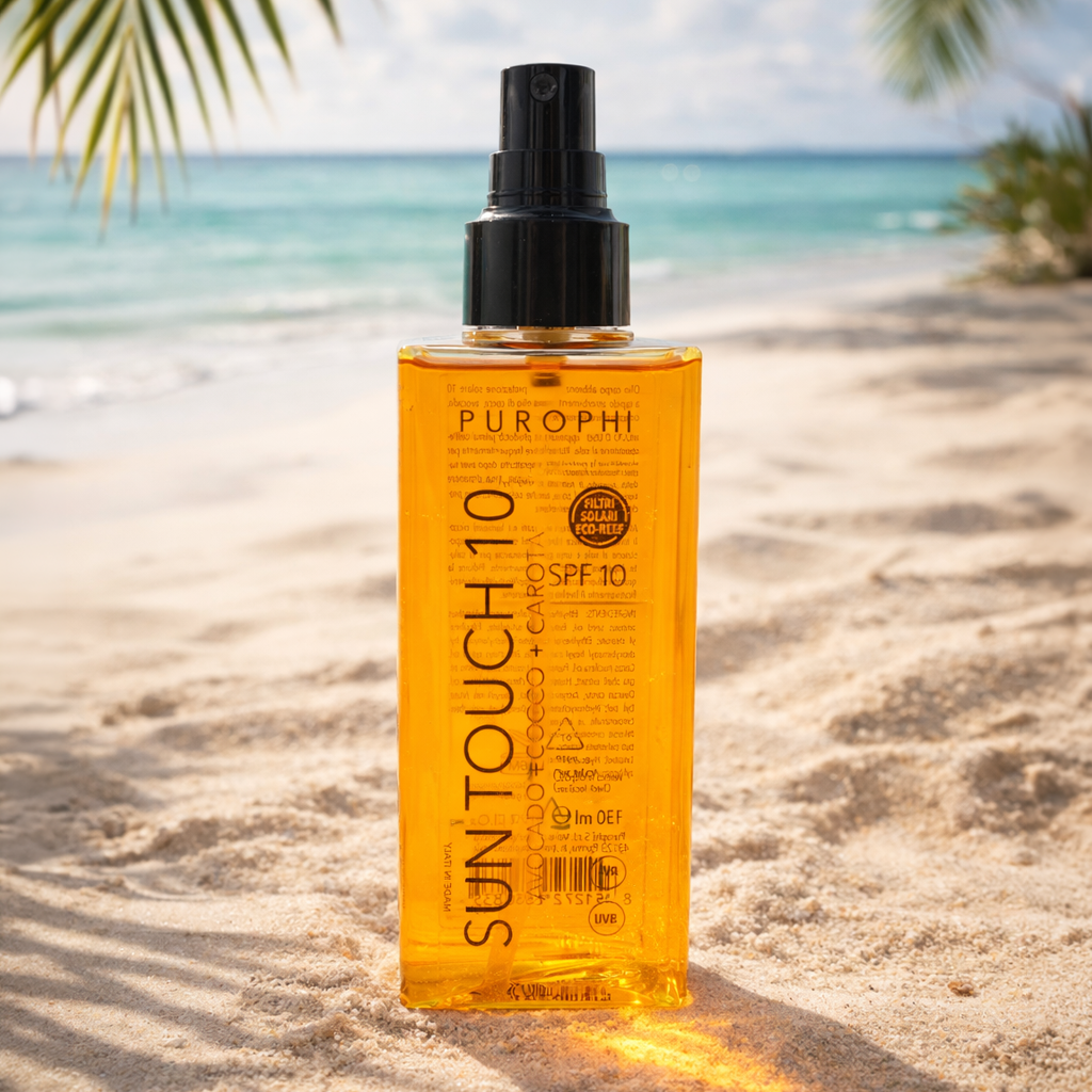 NEW Sun touch - olio spray abbronzante SPF 10