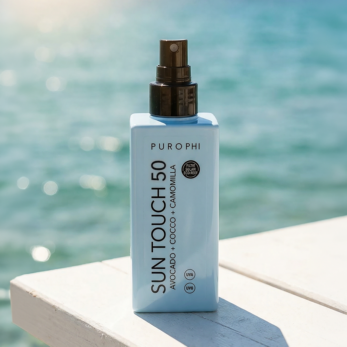 NEW Sun Touch - fluido spray corpo SPF 50